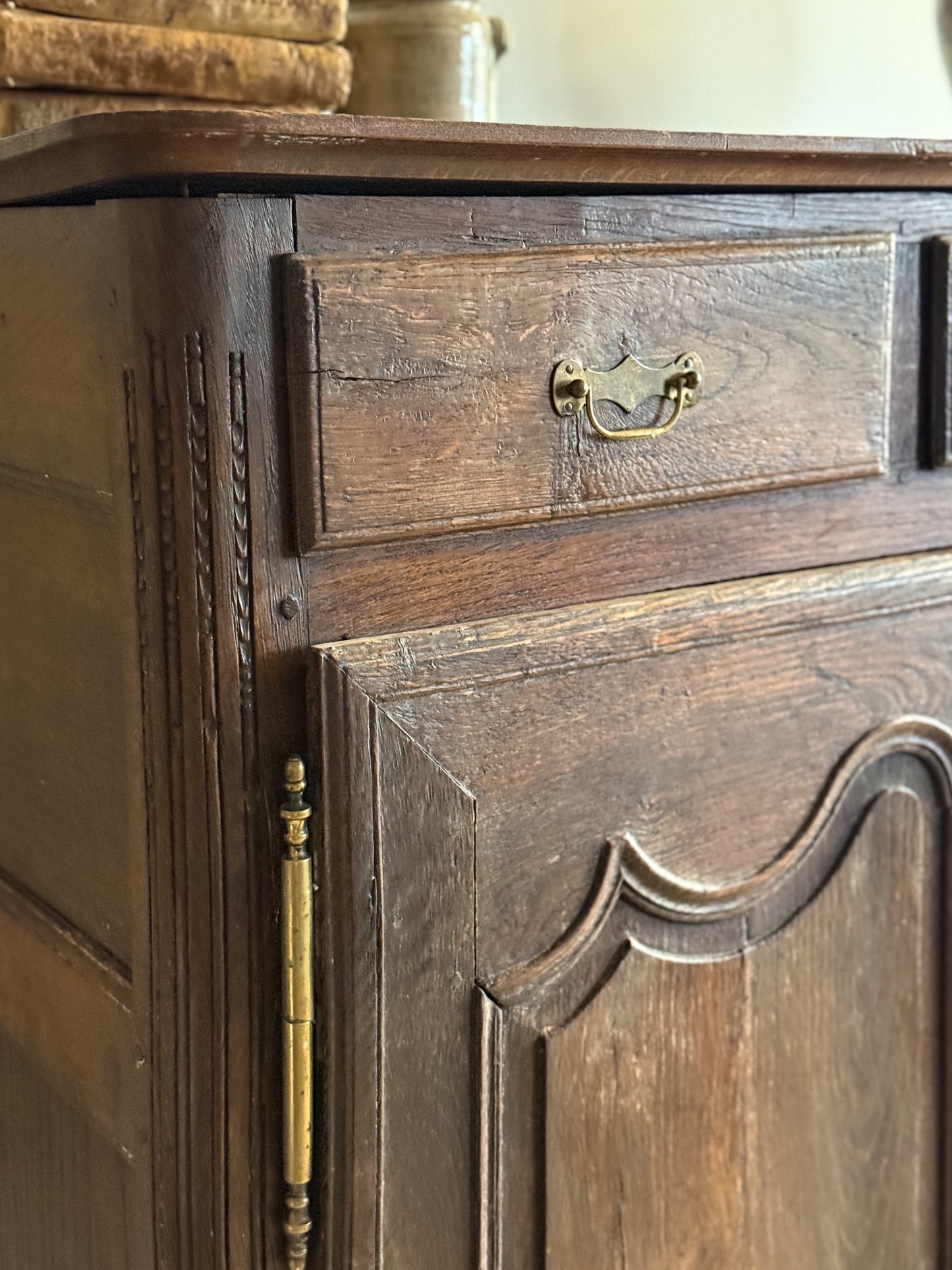 Late 19th c. French Oak Cabinet/Sideboard