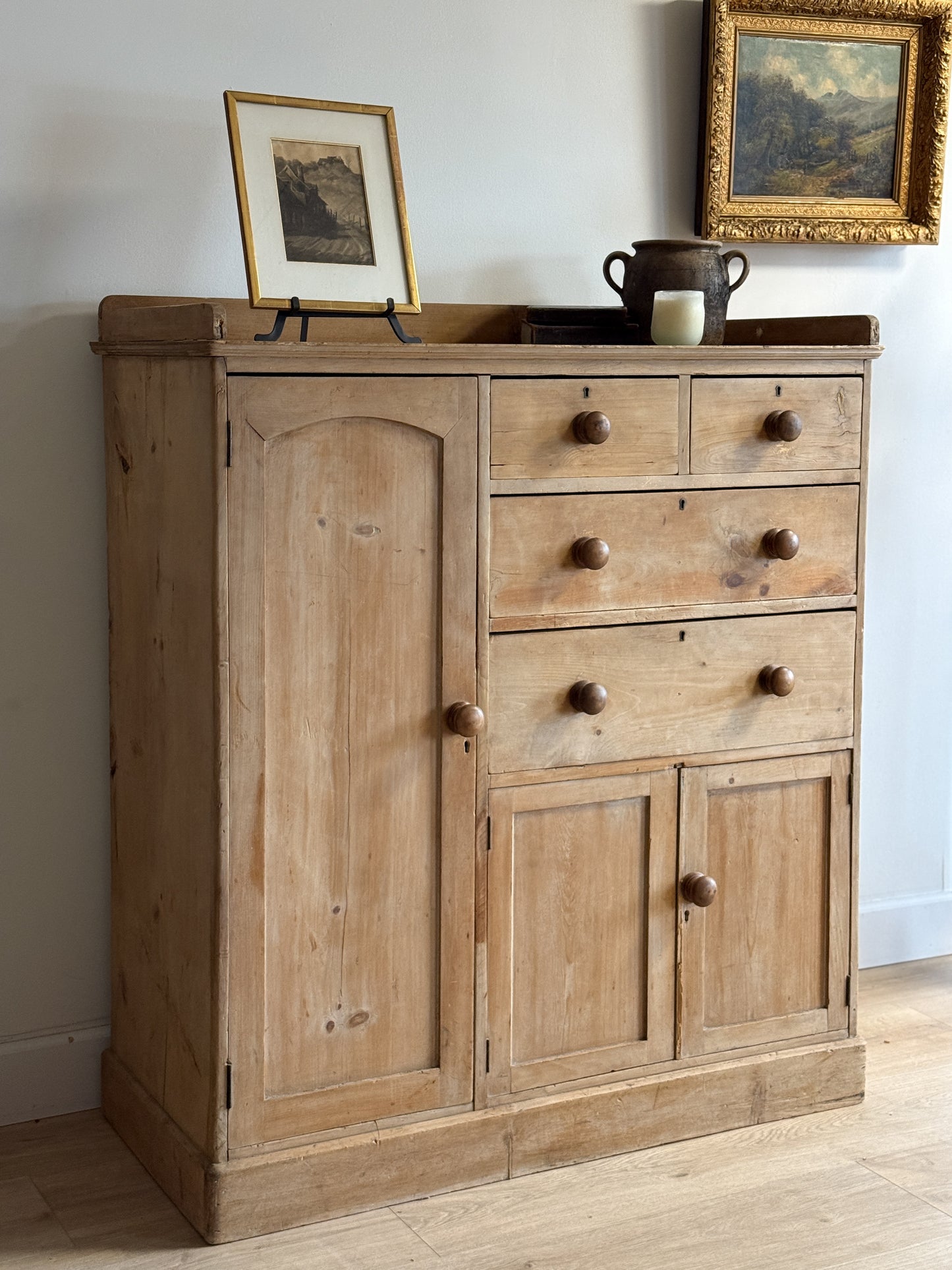 Antique English Gentlemans Cabinet