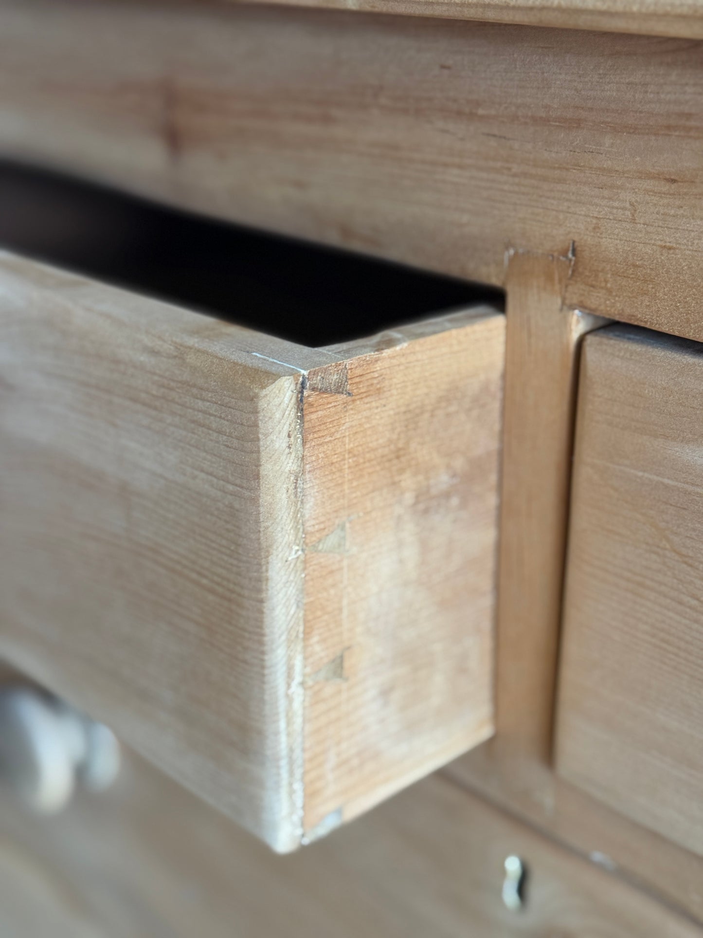 Antique English Pine Dresser/Chest of Drawers