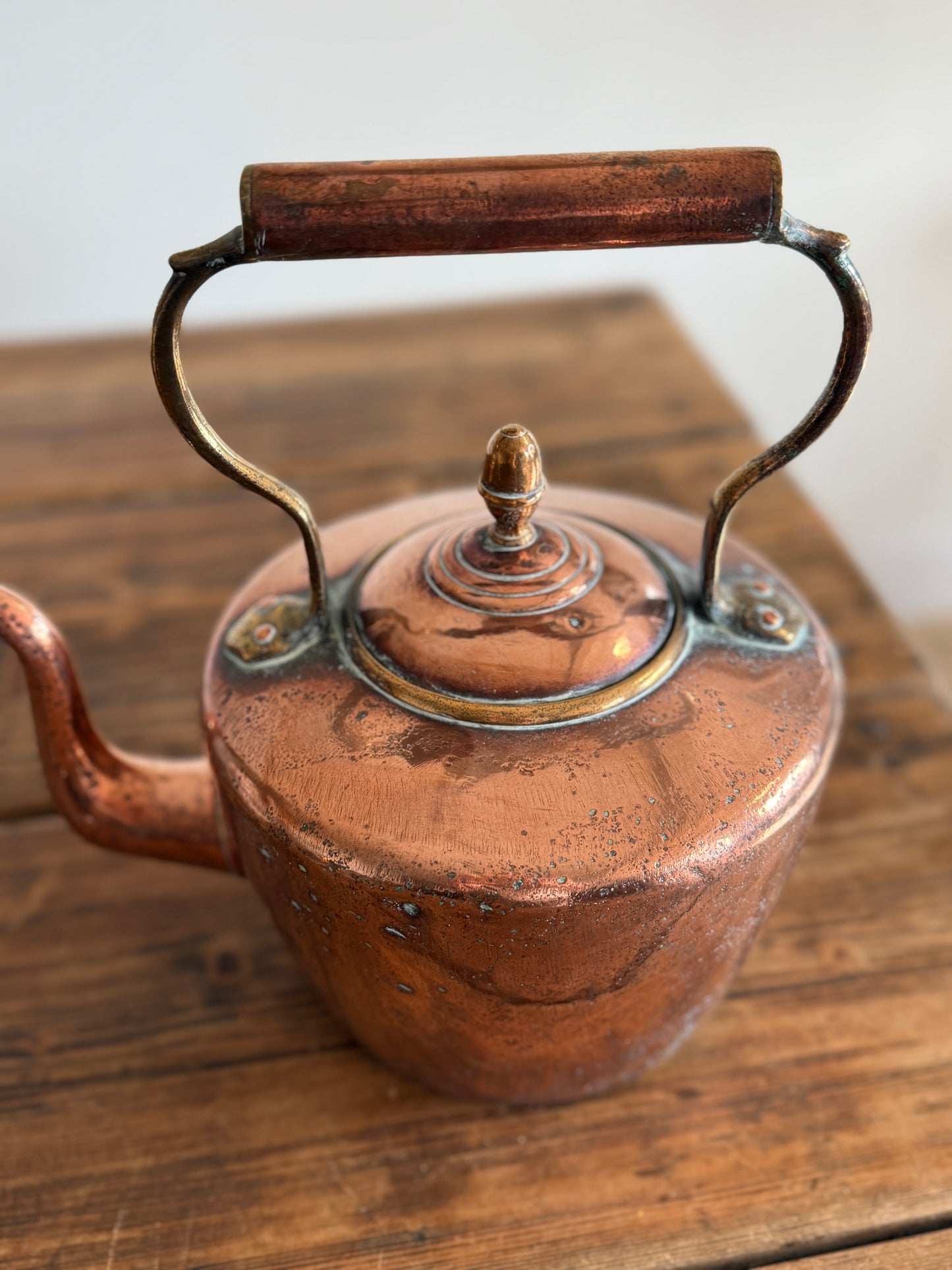 Antique English Copper Kettles