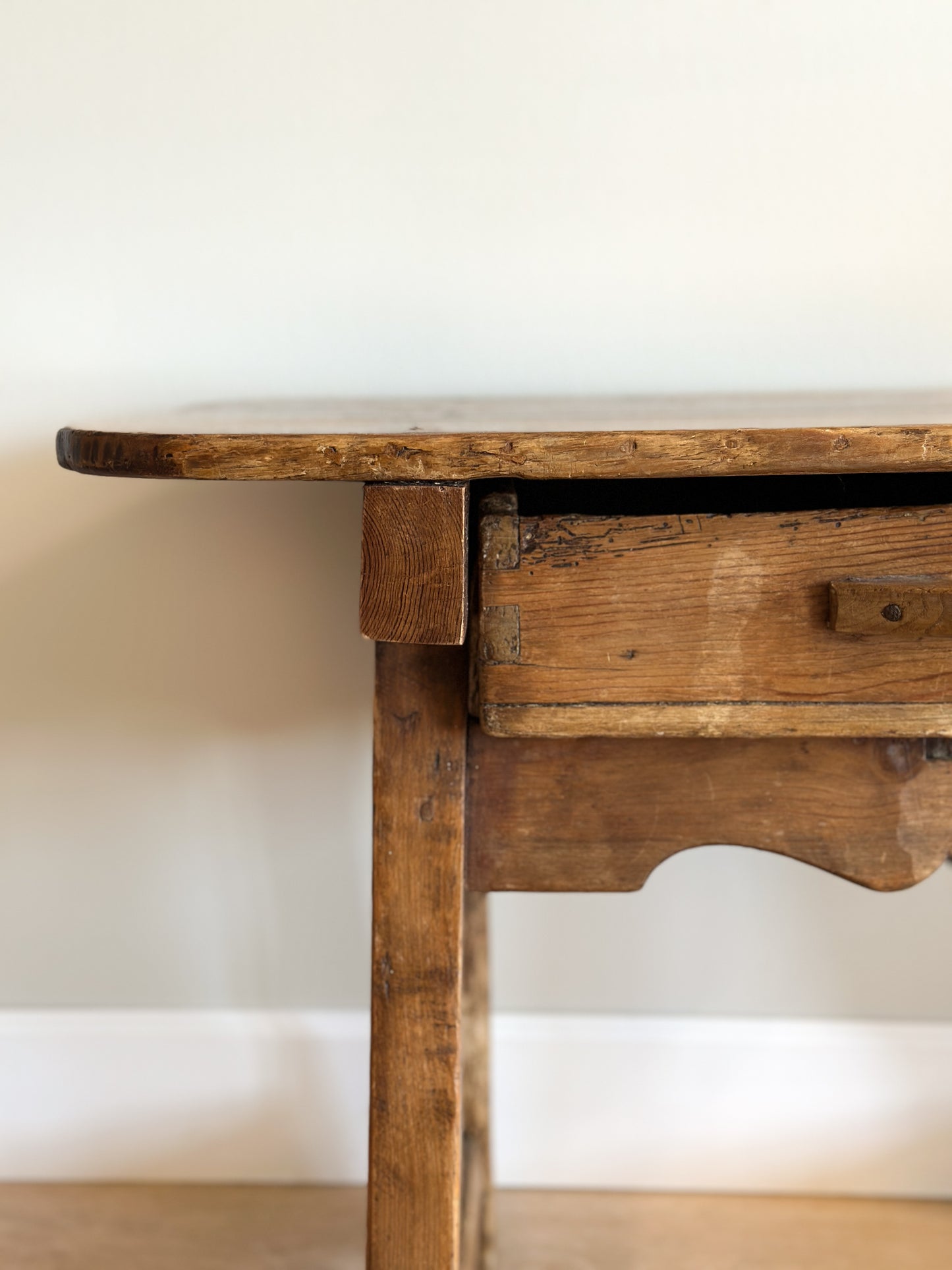 Antique Spanish End Table
