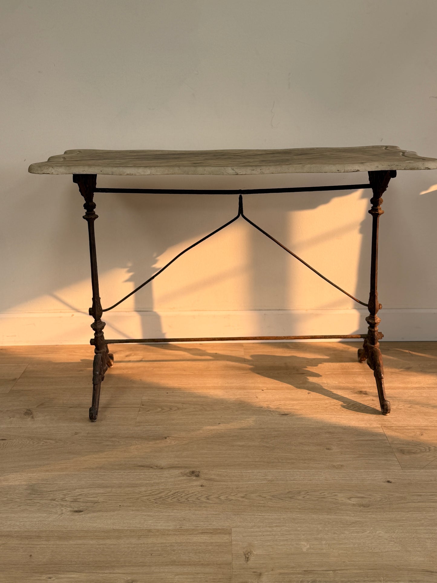 Antique Marble Bistro/Patio Table