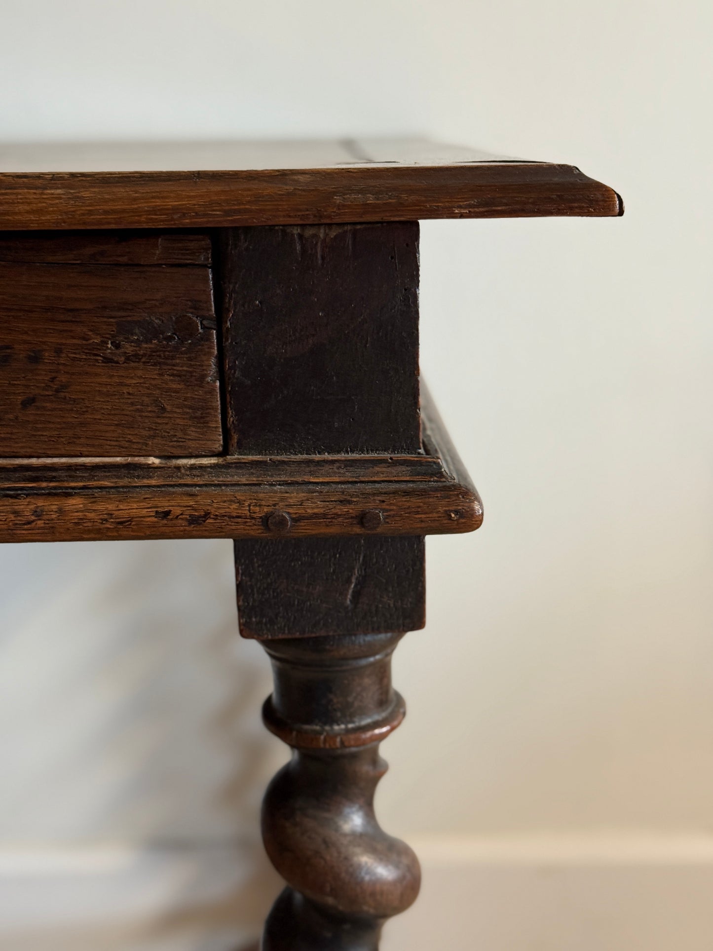 Late 17th c. French Oak Table