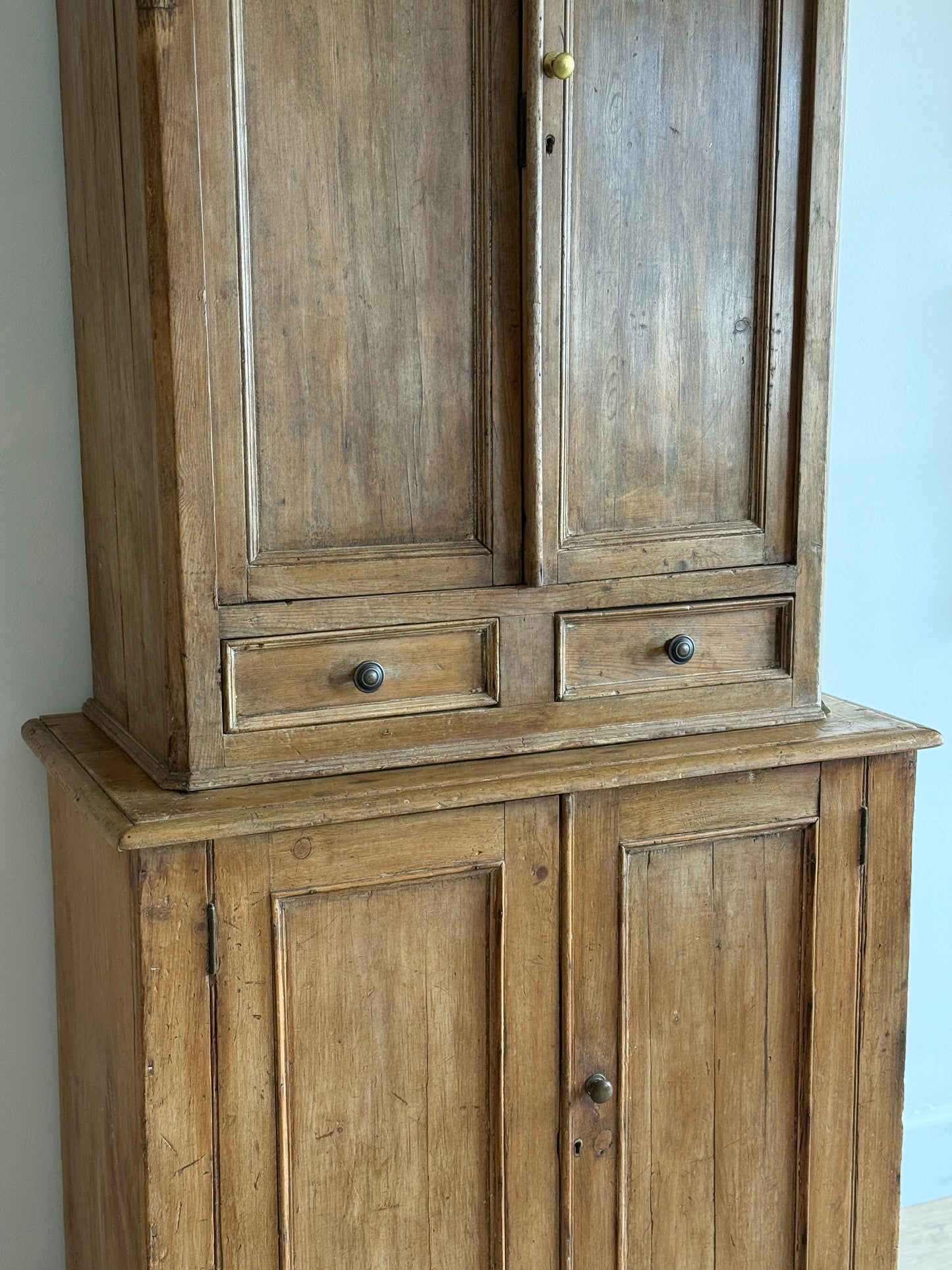 Antique English Pine Cupboard