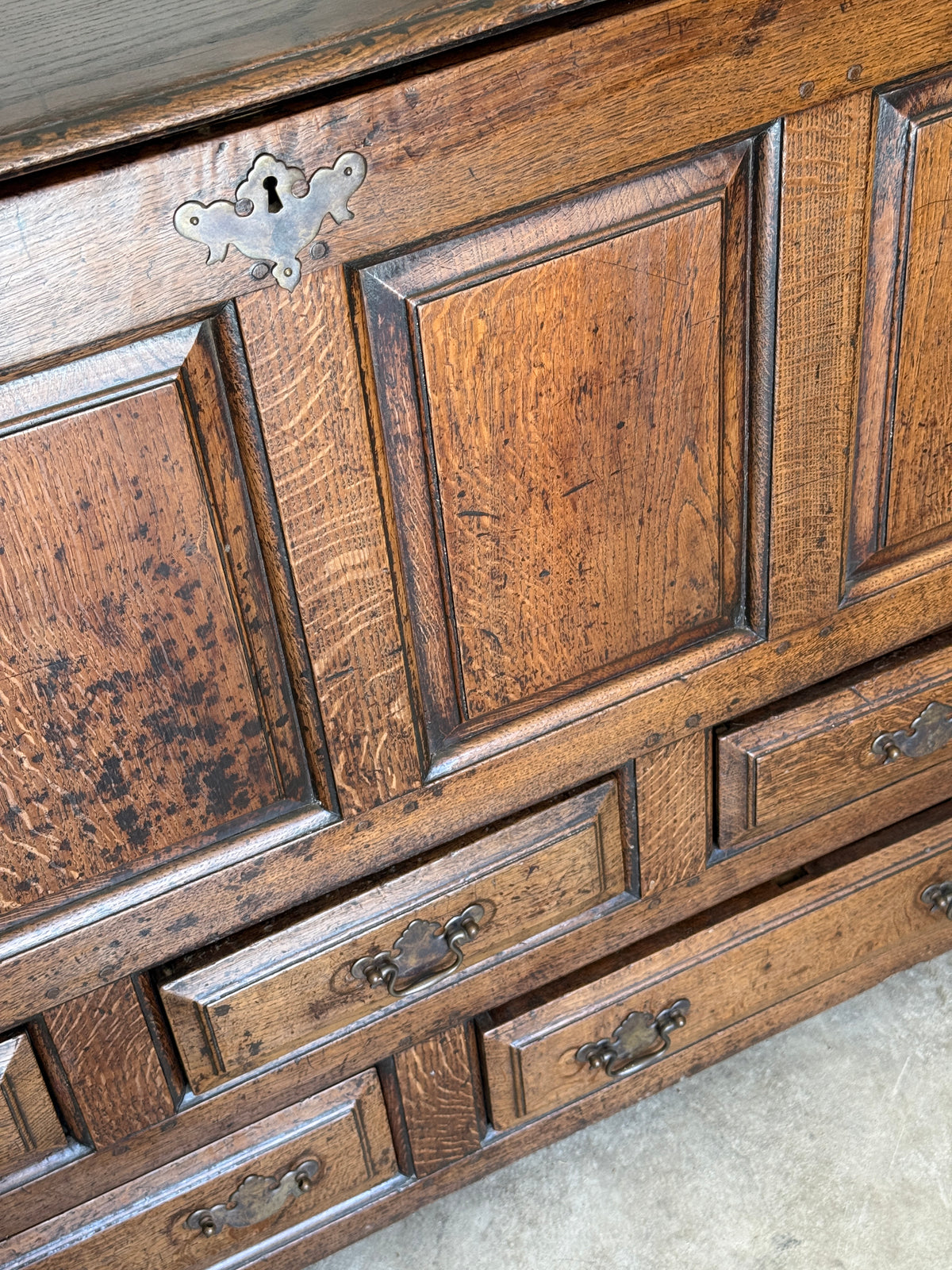 Antique English Mule Chest