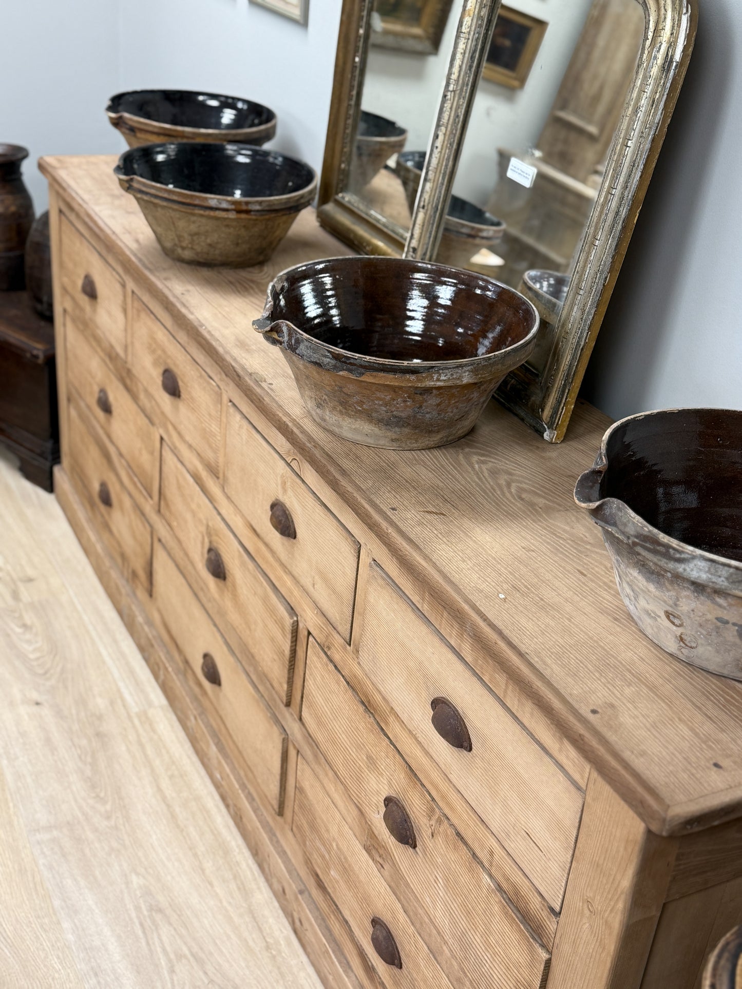 Antique French Shop Counter/Sideboard