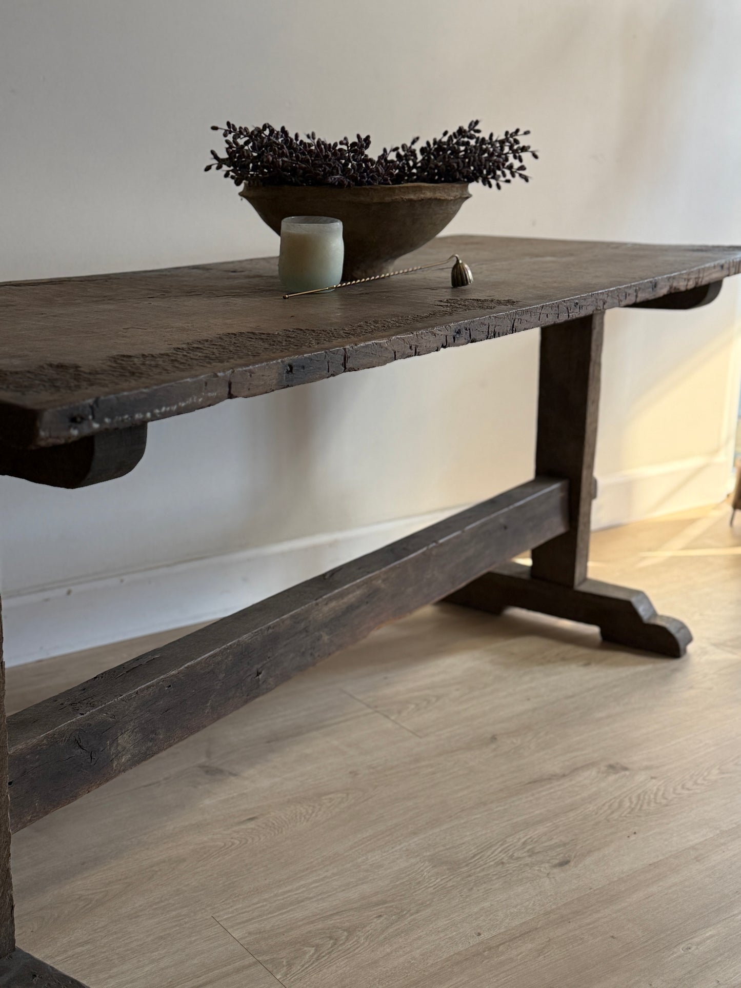 18th c. Spanish Chestnut Dining Table