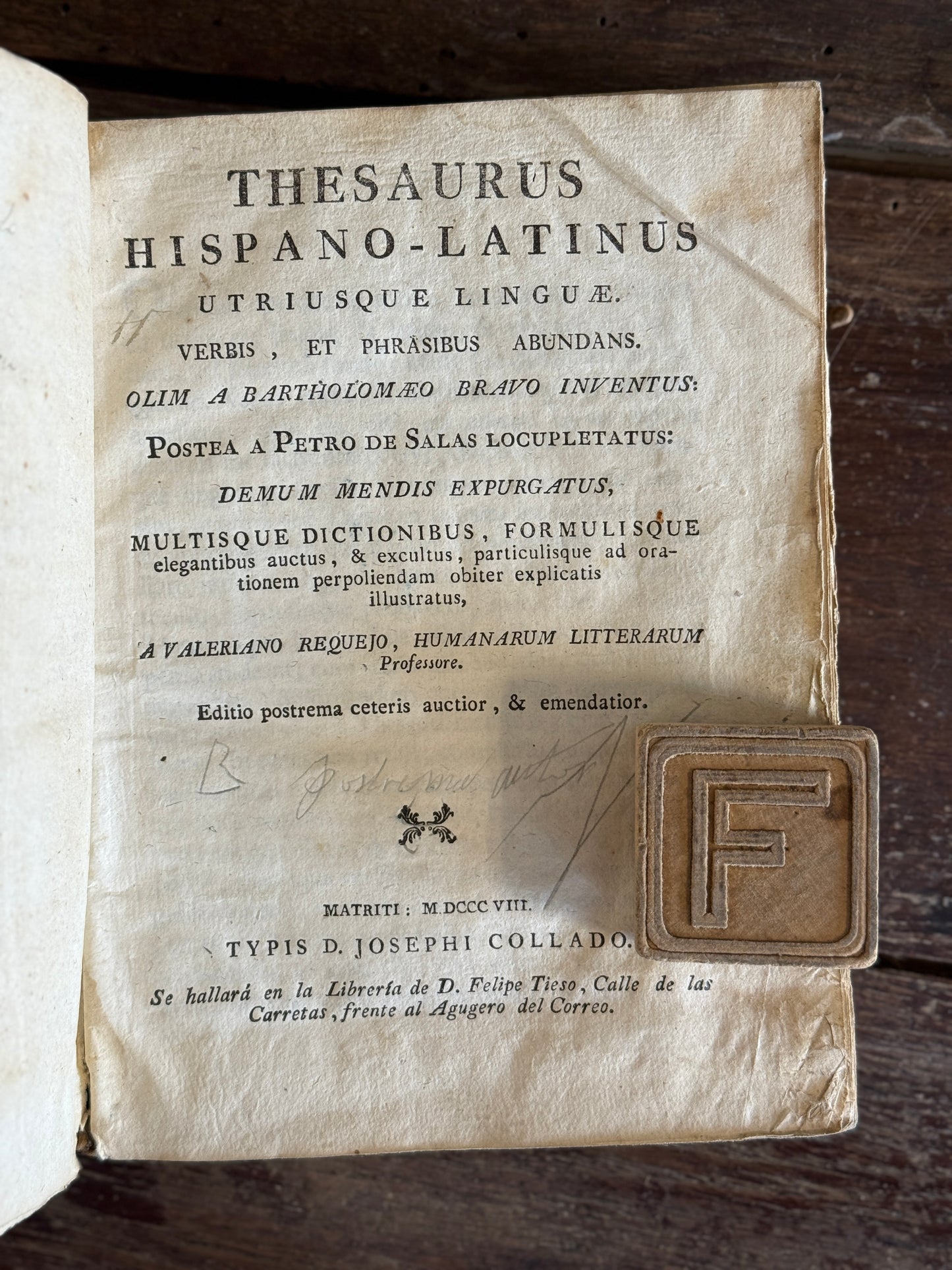 Rare Antique 18th Century Spanish Vellum Books