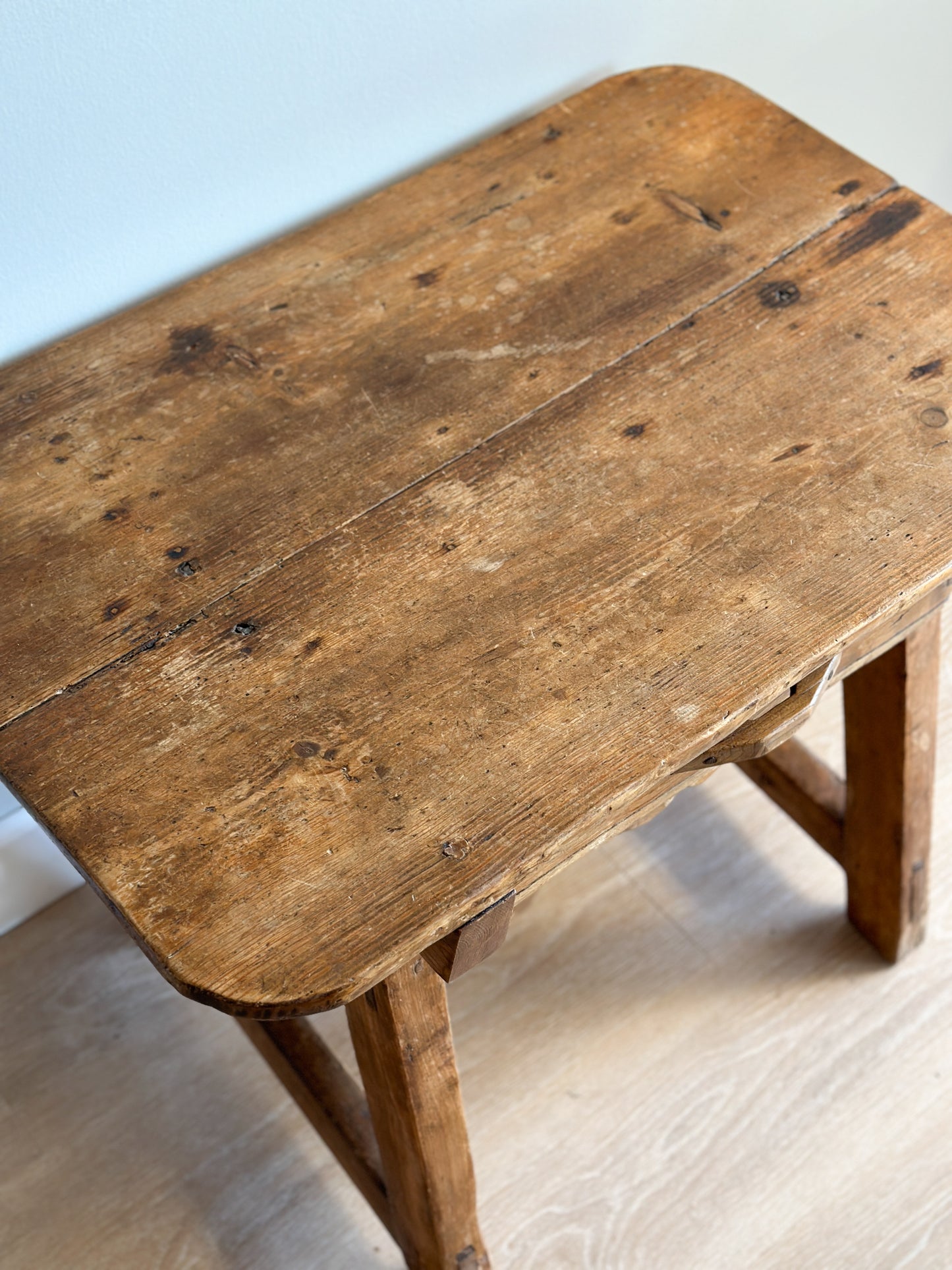 Antique Spanish End Table