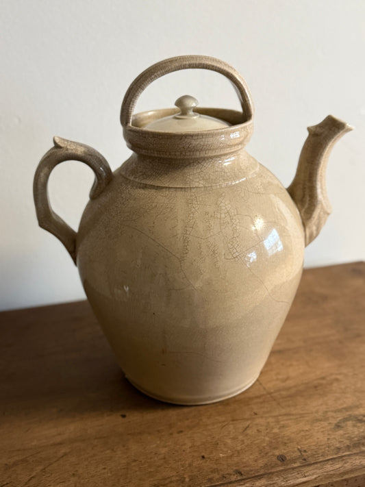 Rare Large French Gargoulette Pot