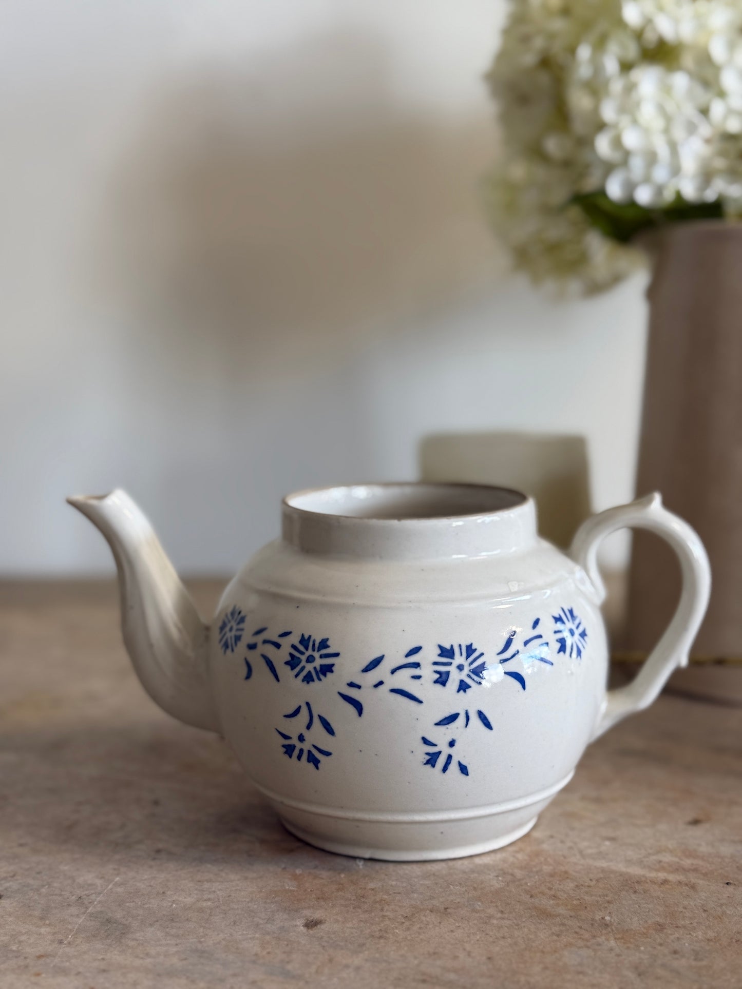 Antique French Saint Uze Teapot