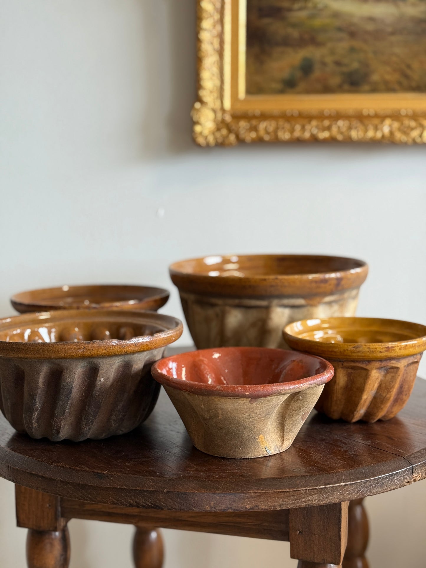 Antique German Kougloff Cake Molds