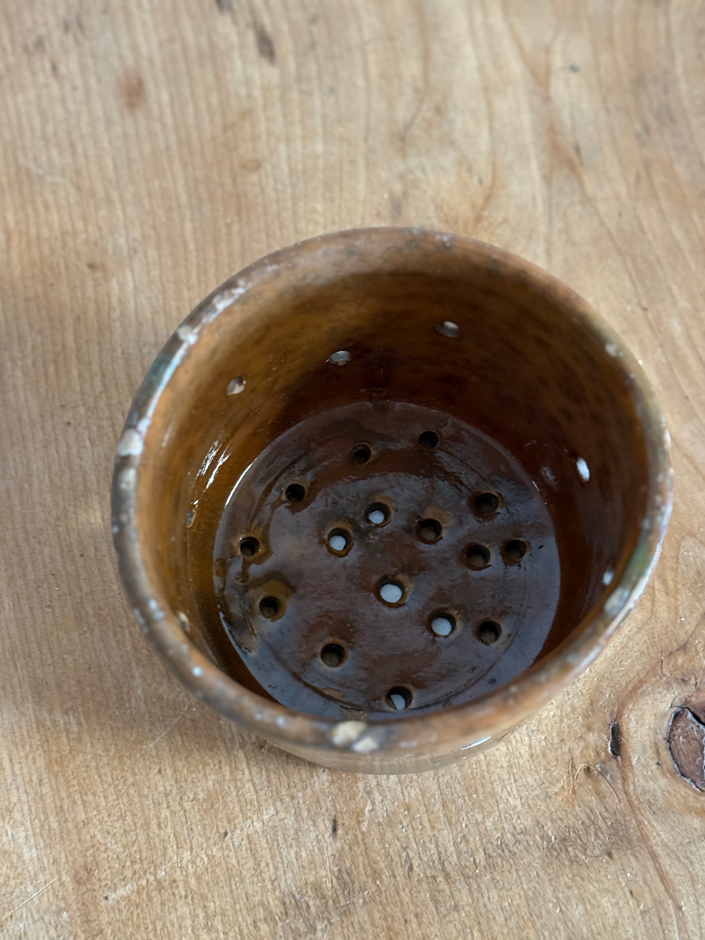 Antique French Cheese Strainers