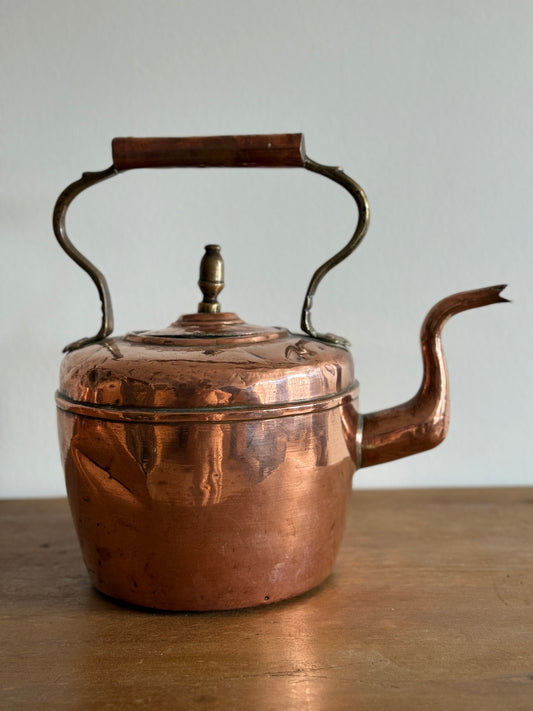 Antique English Copper Kettle