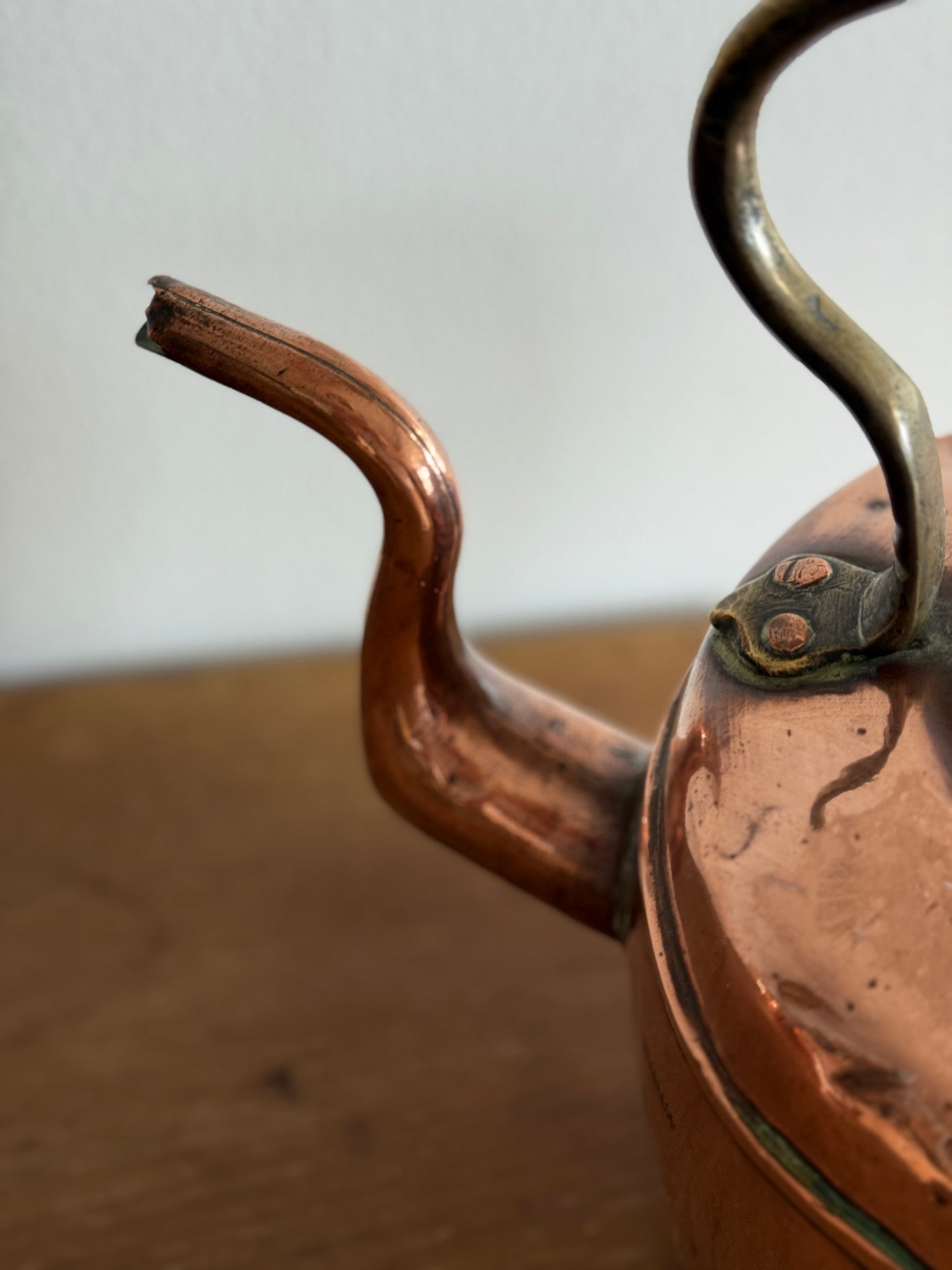 Antique English Copper Kettle