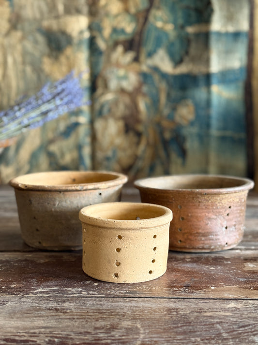 Antique French Cheese Molds