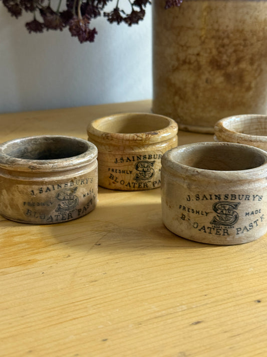 Antique English Bloater Paste, medium