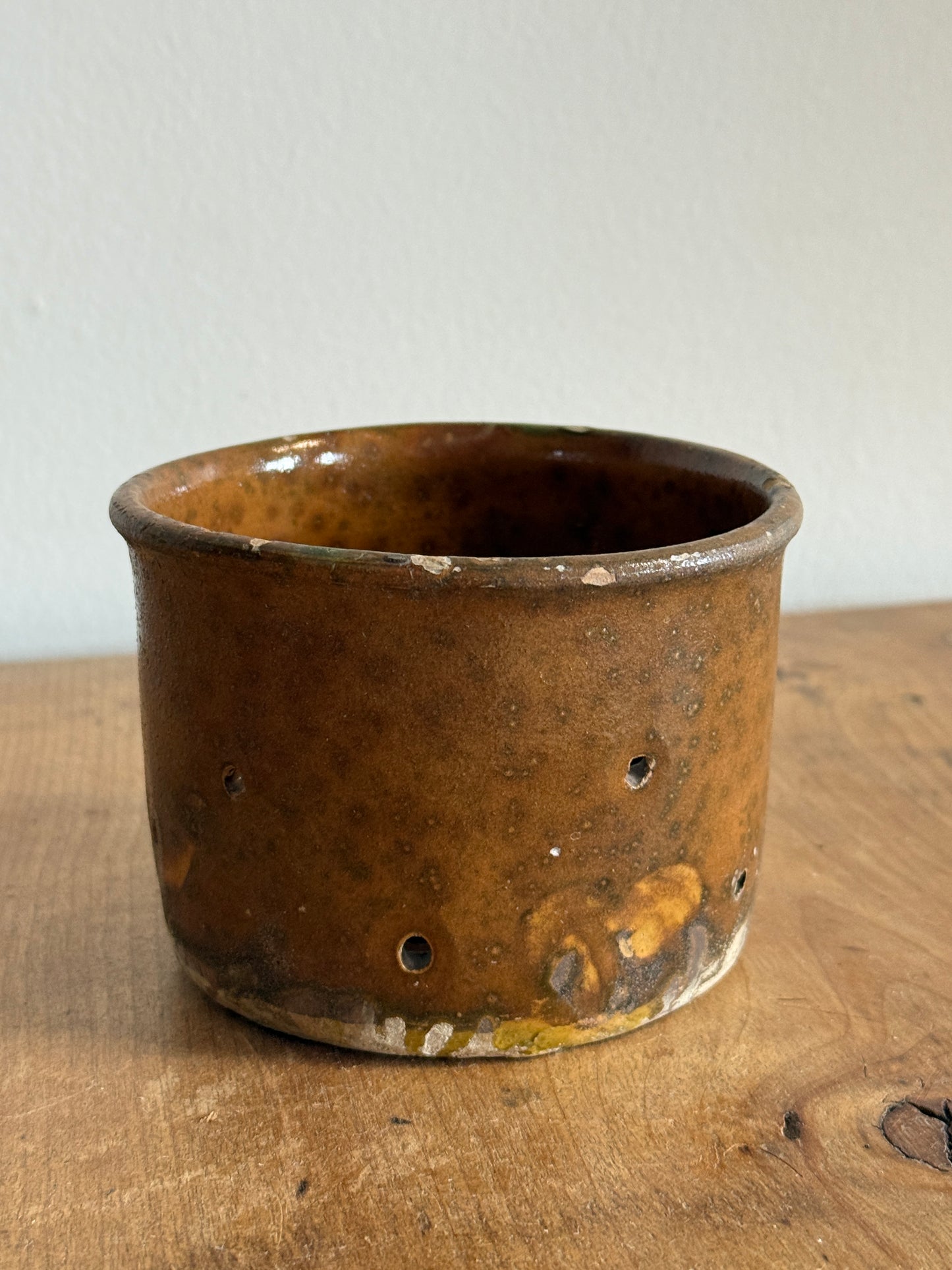 Antique French Cheese Strainers