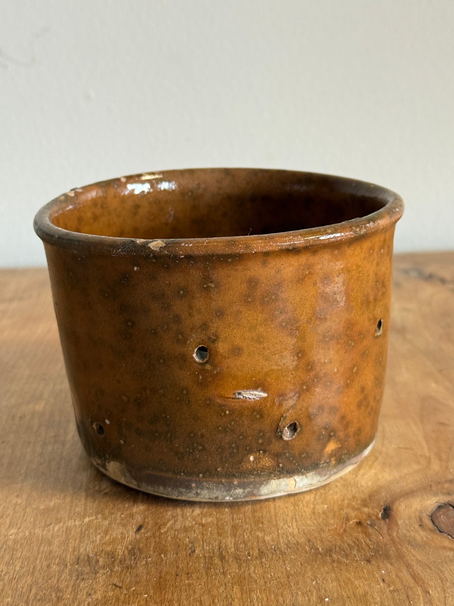 Antique French Cheese Strainers