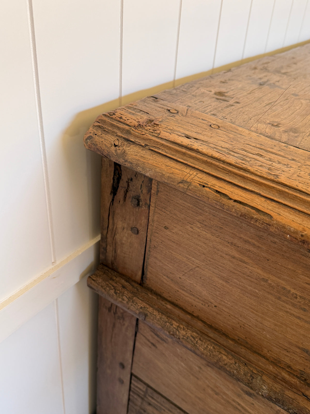 Antique French Chestnut Chest