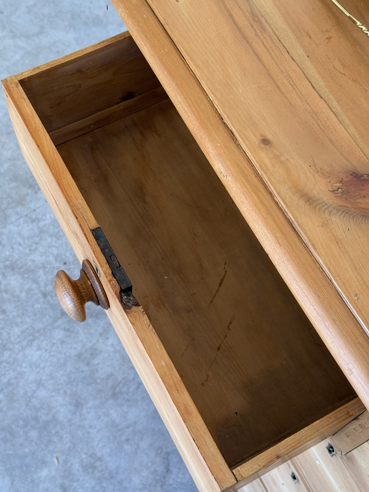 Antique English Pine Chest of Drawers