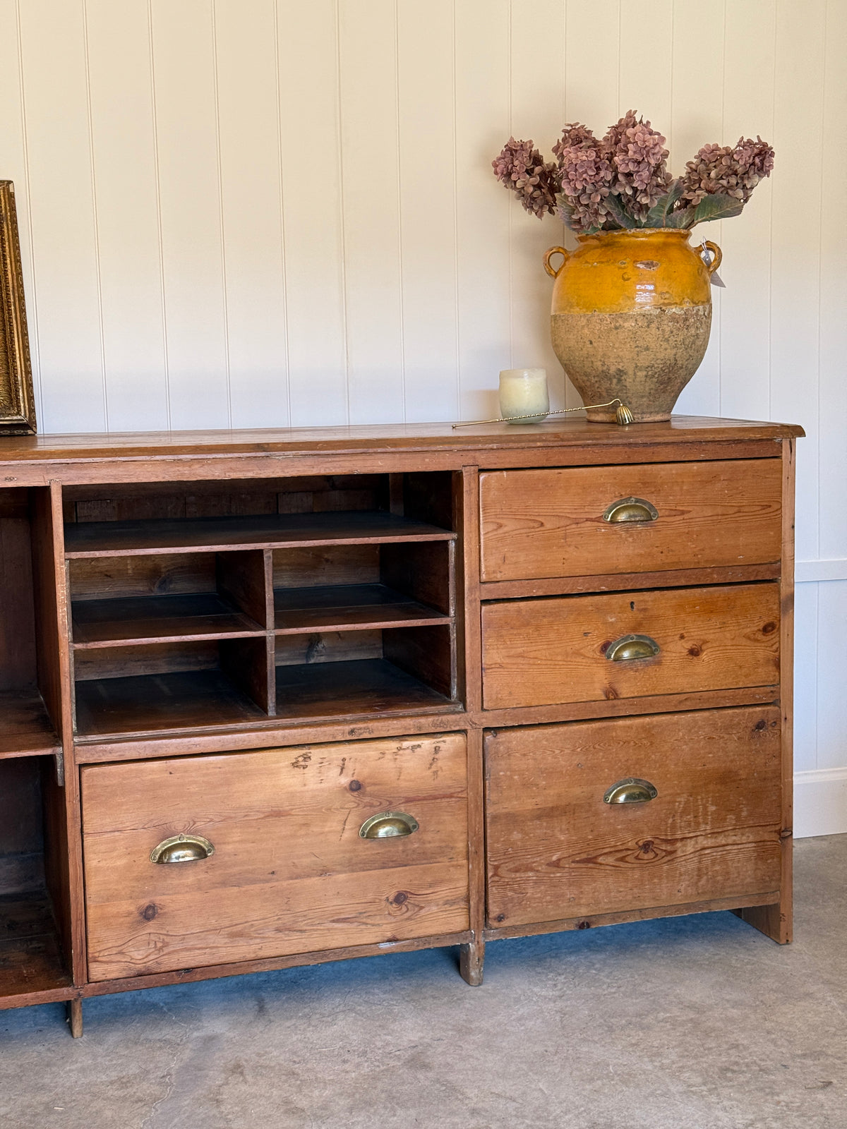 Antique English Shop Counter