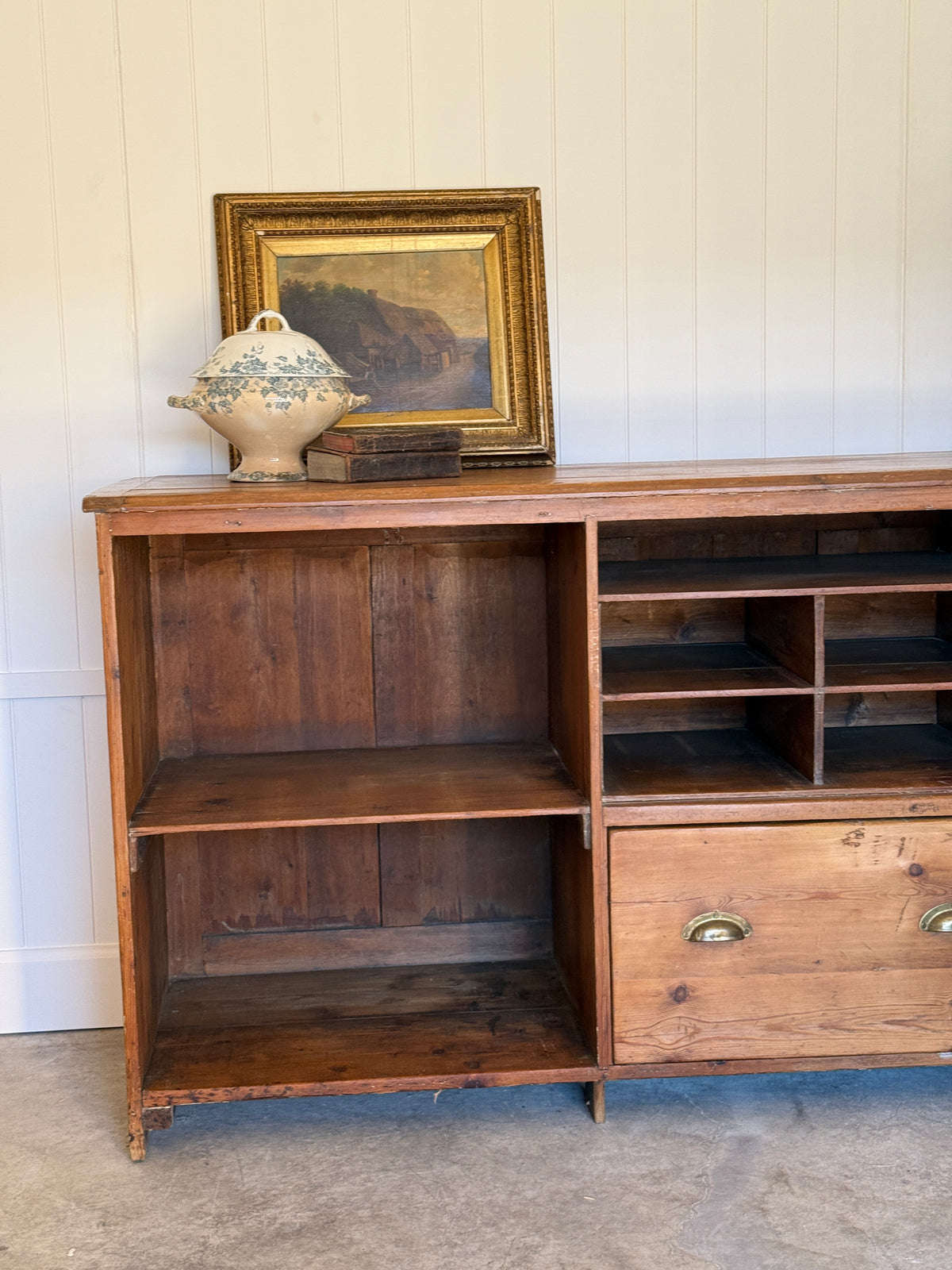 Antique English Shop Counter