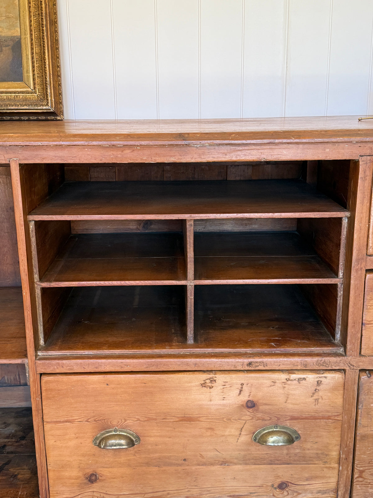 Antique English Shop Counter