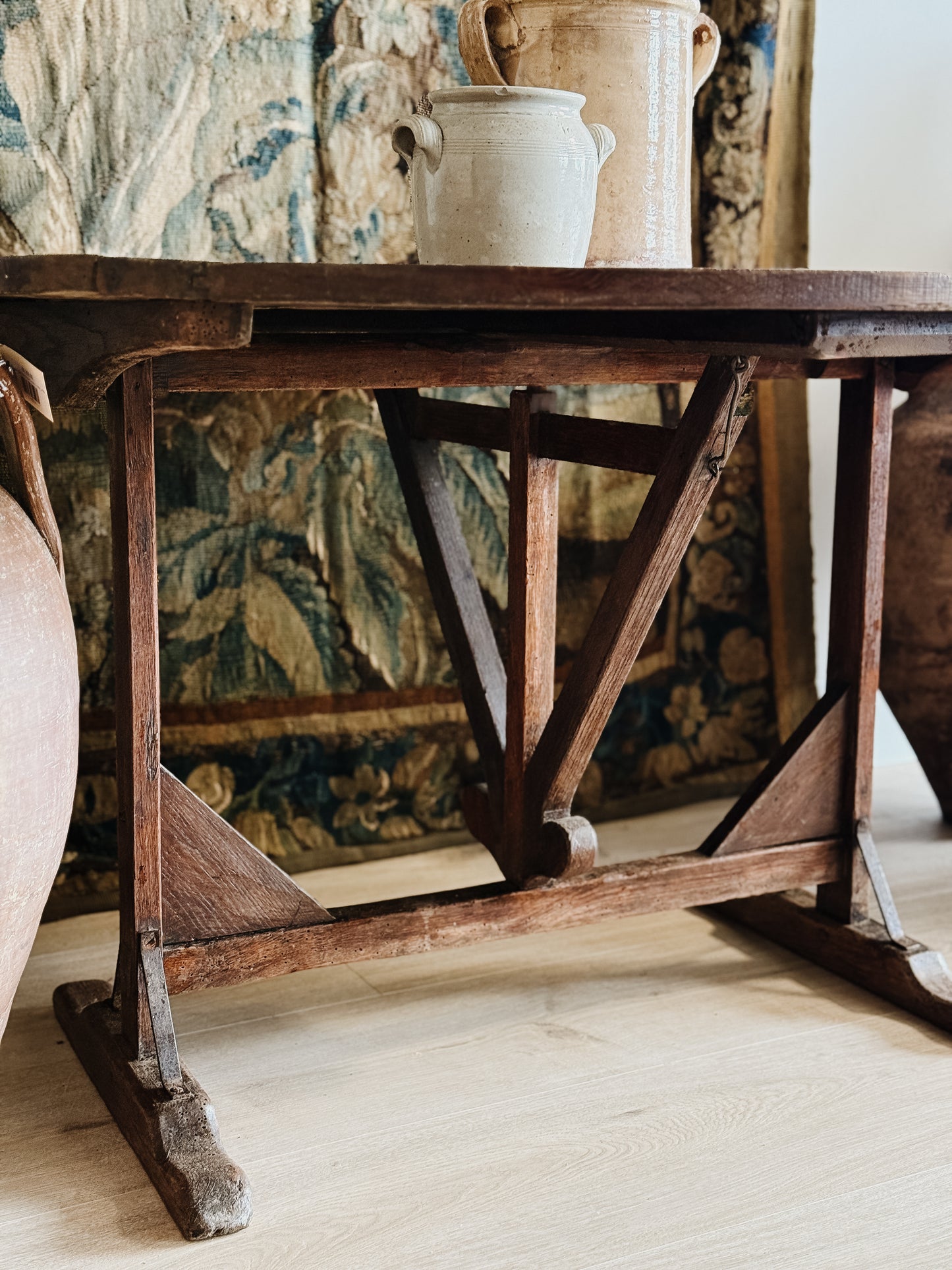 19th Century French Folding Wine Table