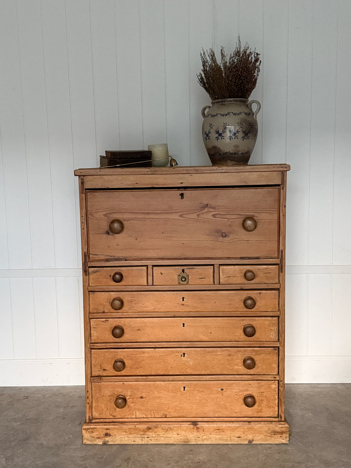 Antique English Secretary Desk