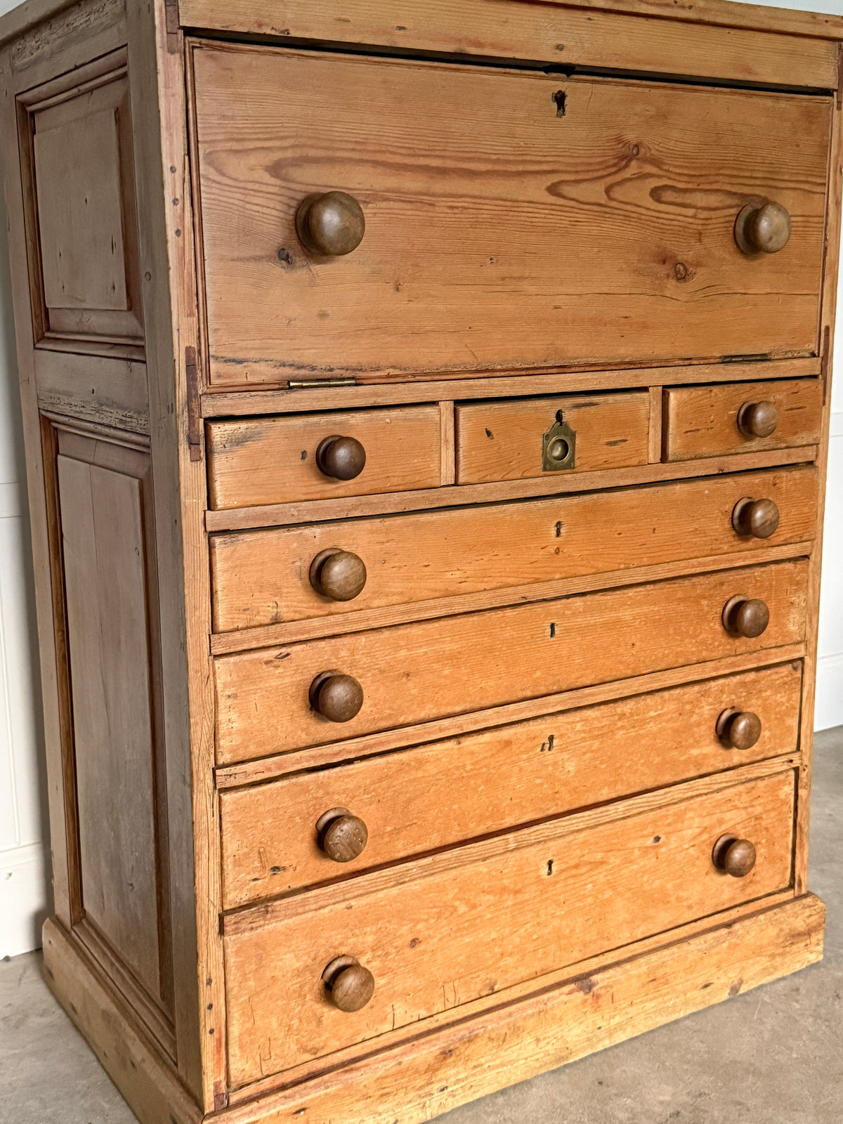 Antique English Secretary Desk
