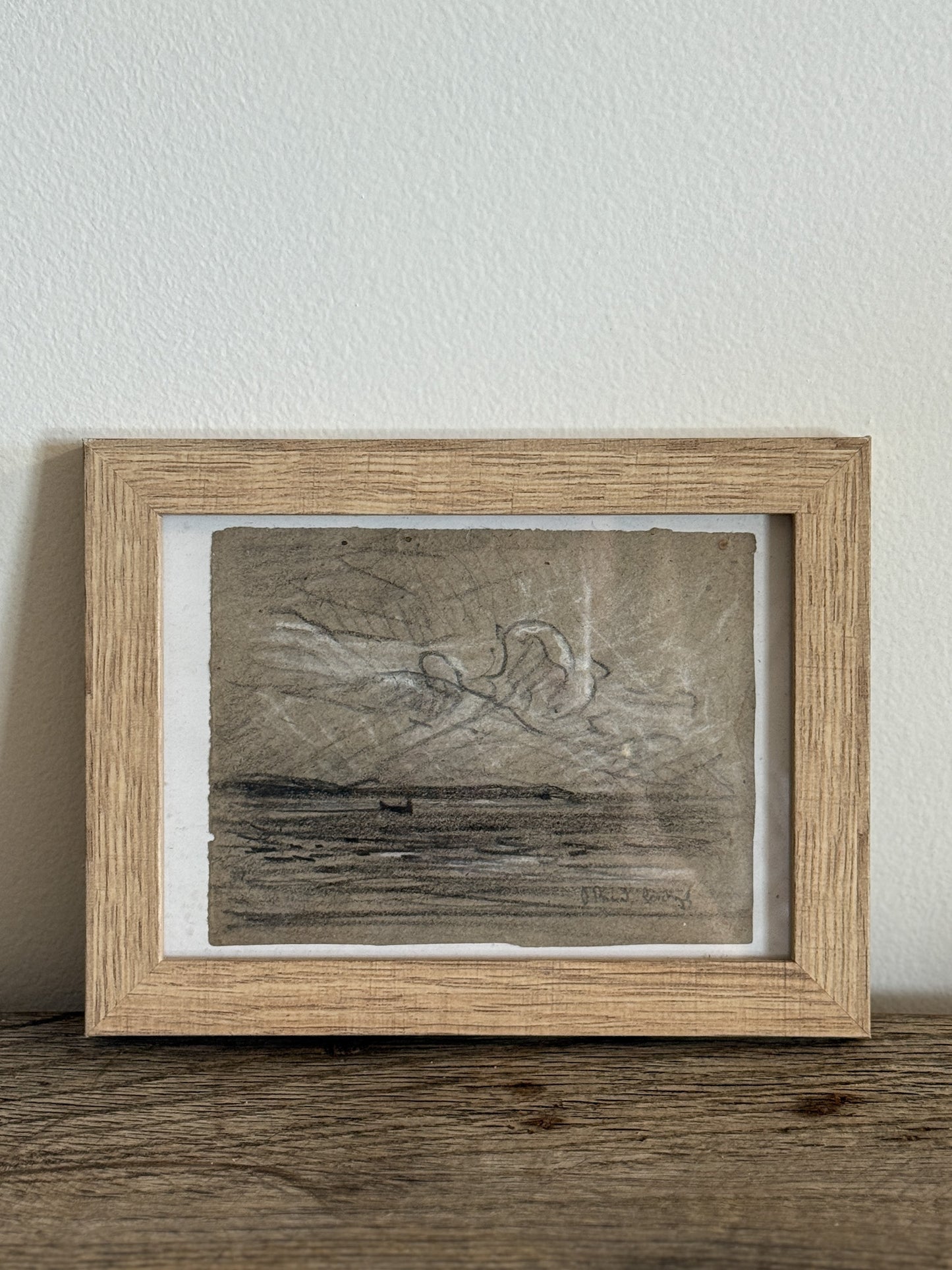 Antique Framed French Sketches