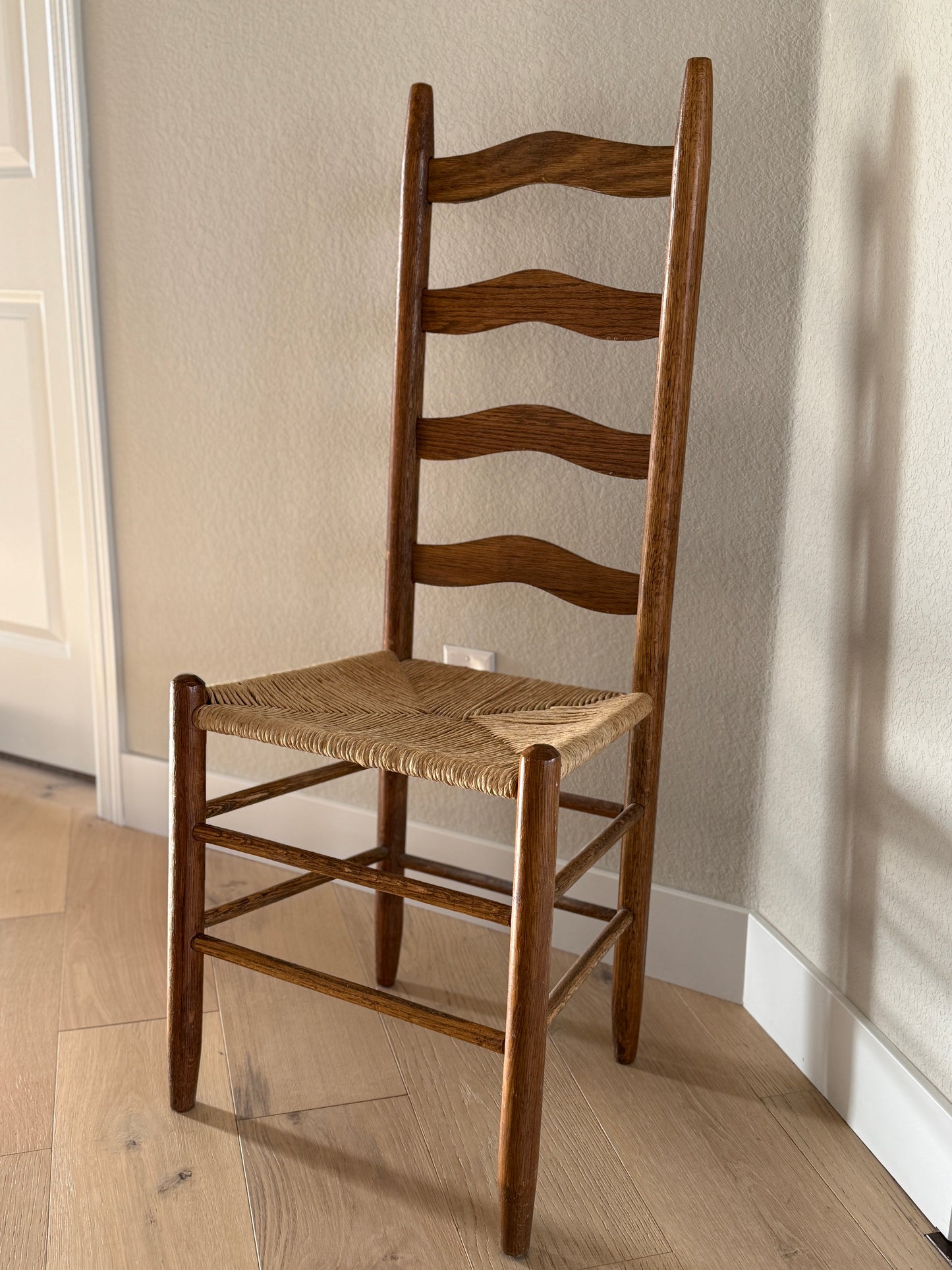 Antique French Rush Chair