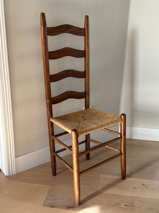 Antique French Rush Chair