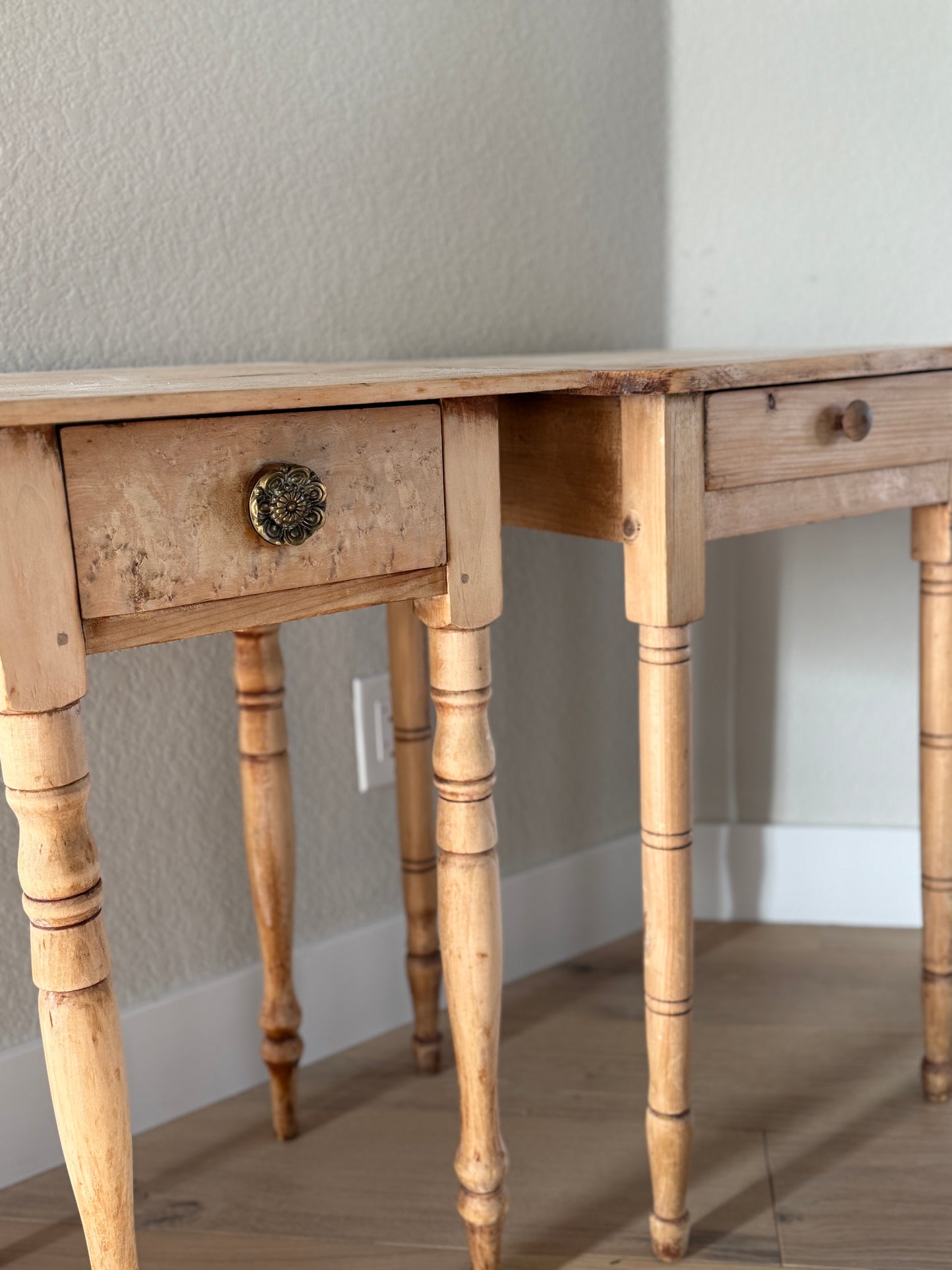 Pair of Antique English Nightstands
