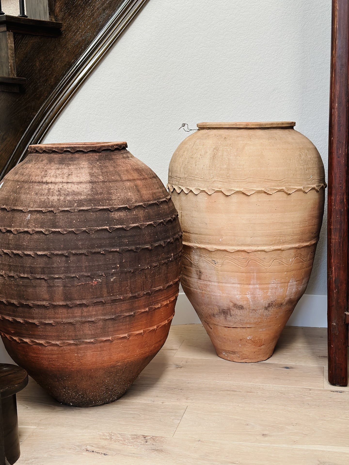 Extra Large Antique Turkish Pots/Olive Jars