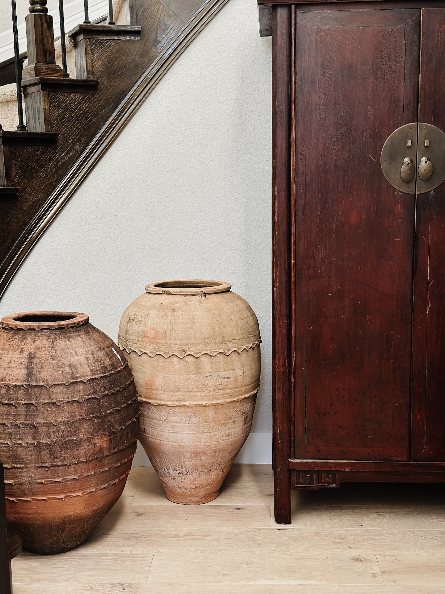 Extra Large Antique Turkish Pots/Olive Jars