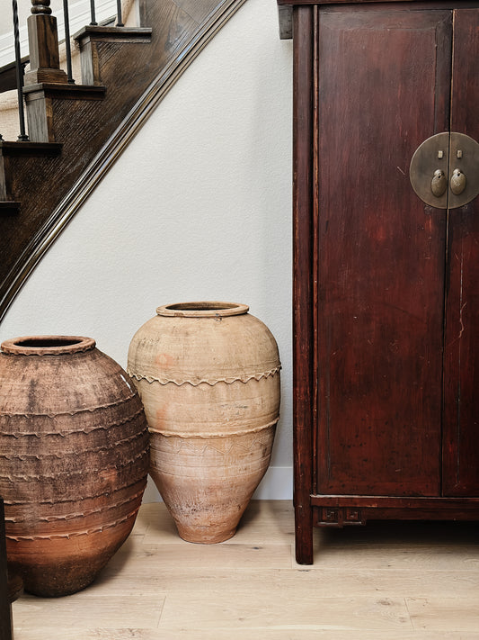 Extra Large Antique Turkish Pots/Olive Jars