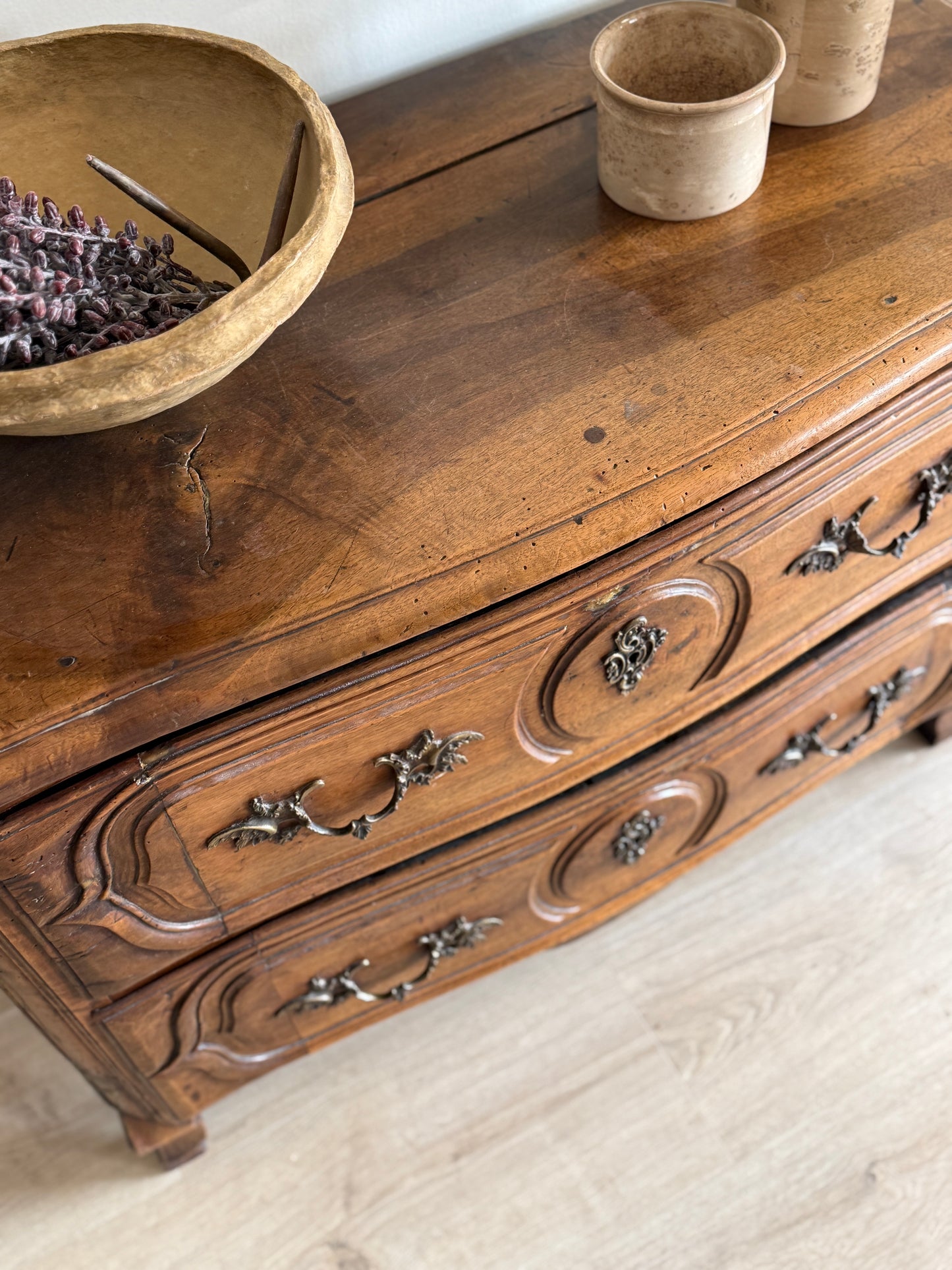 17th c. French Walnut Chest