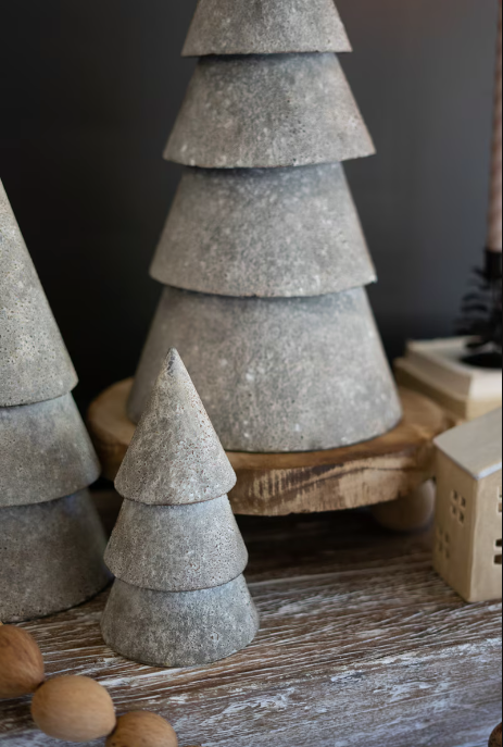 Set of 3 Metal Christmas Trees