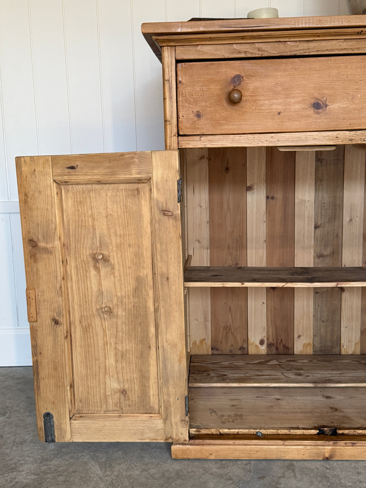 Antique English Pine Cupboard