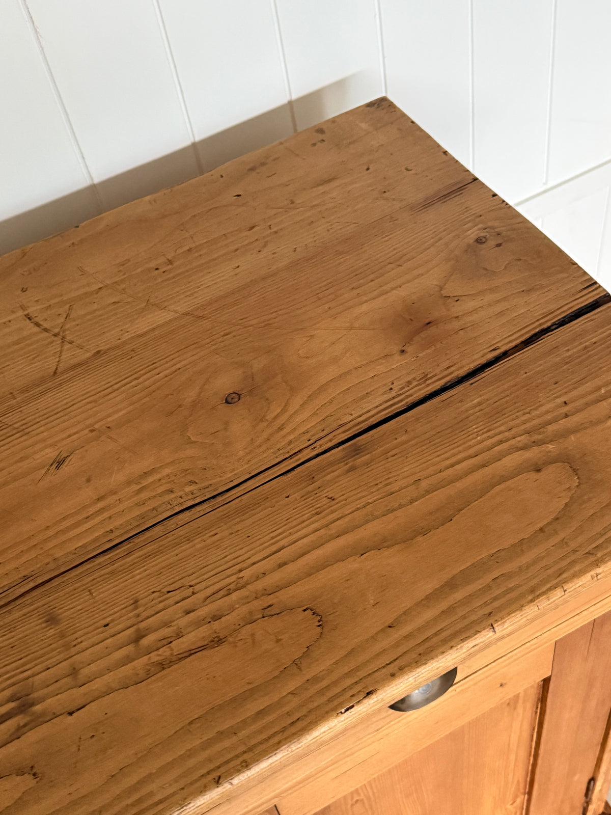 Antique English Pine Cupboard