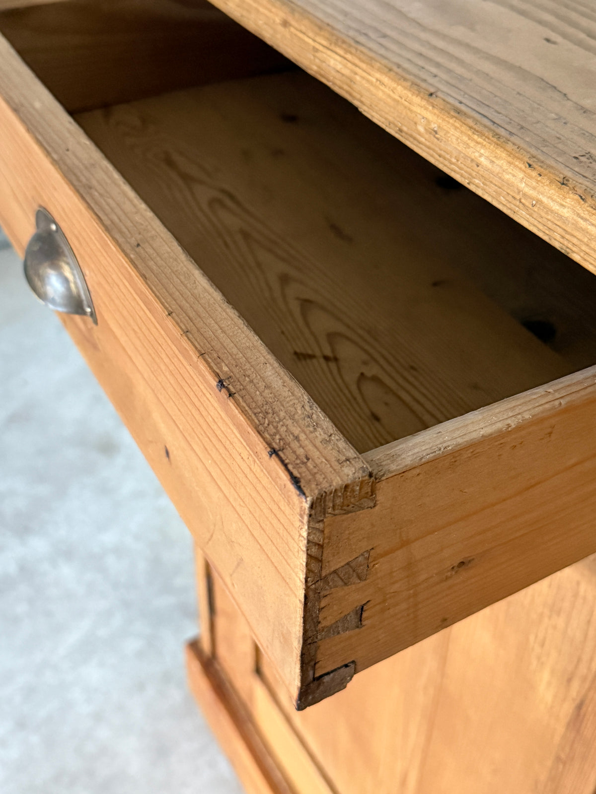 Antique English Pine Cupboard
