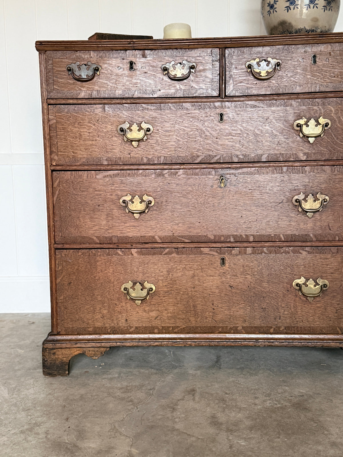 Antique English George III Chest of Drawers