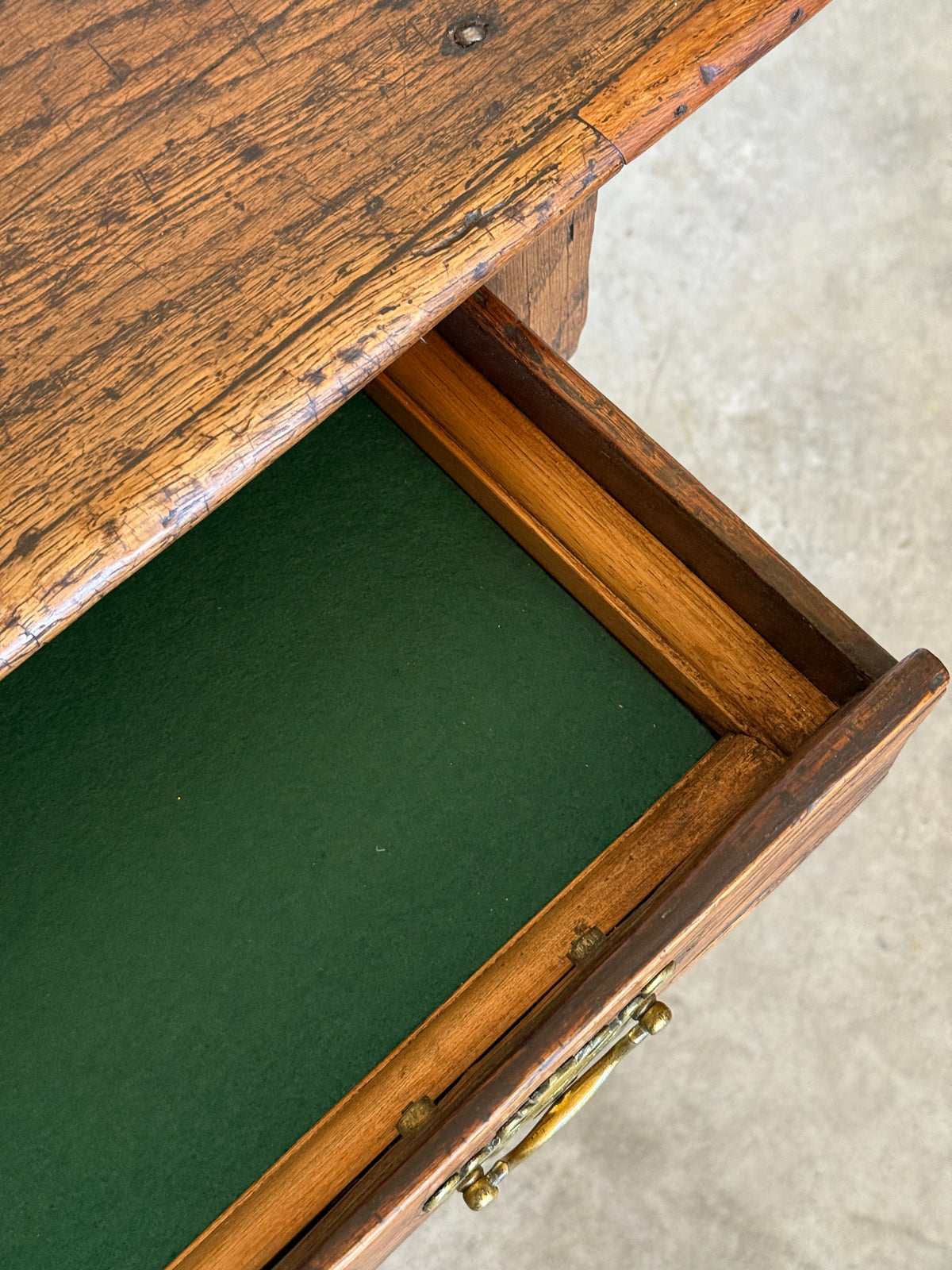 18th Century English Oak Side Table