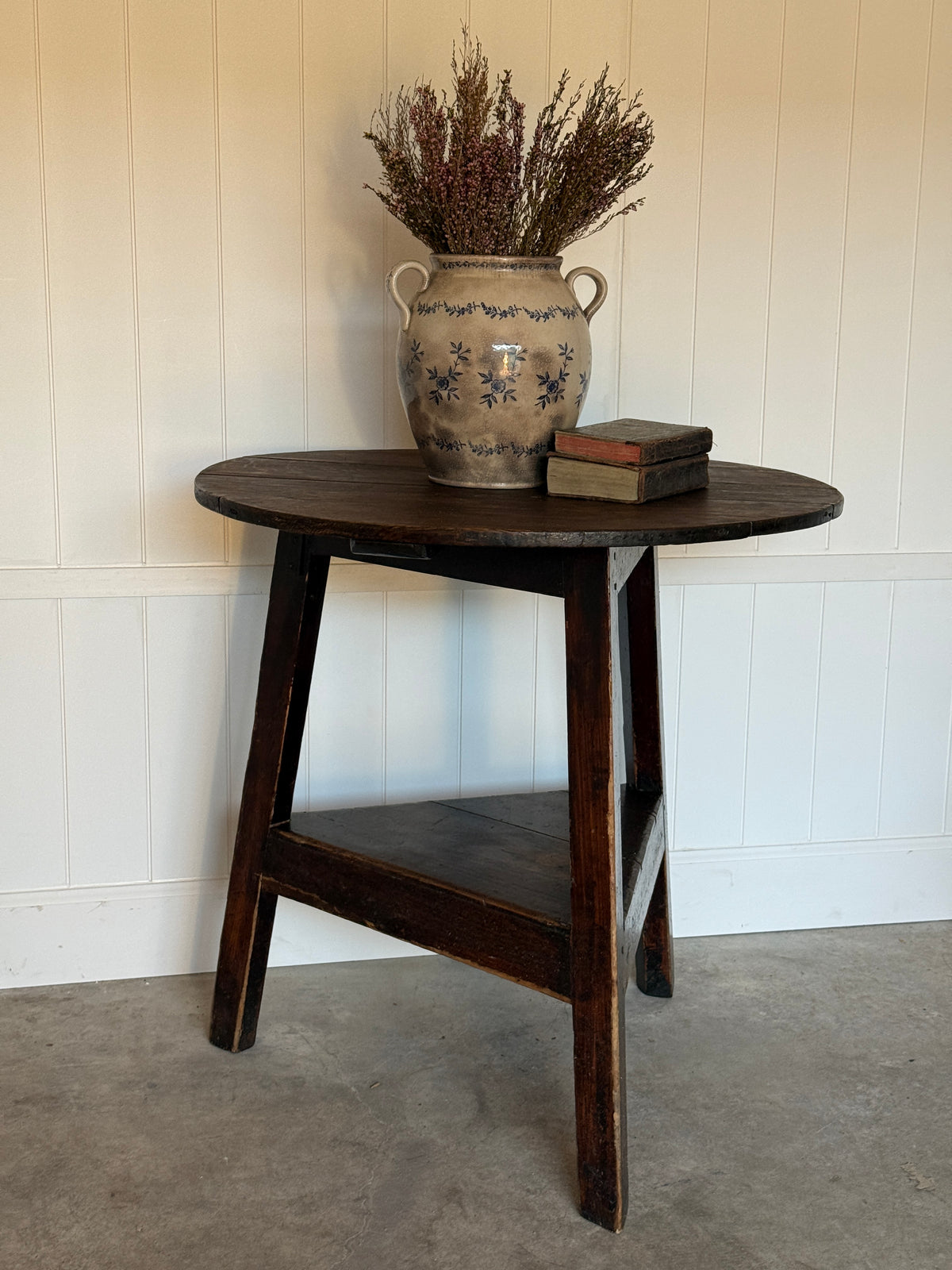 Antique English Cricket Table
