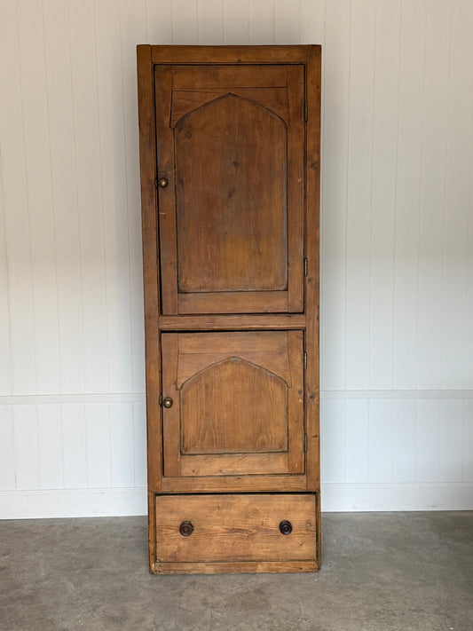 Antique English Pine Cupboard