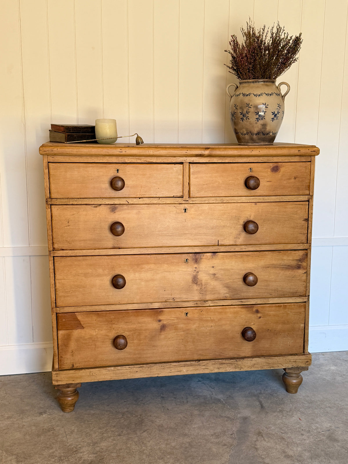 Antique English Chest of Drawers