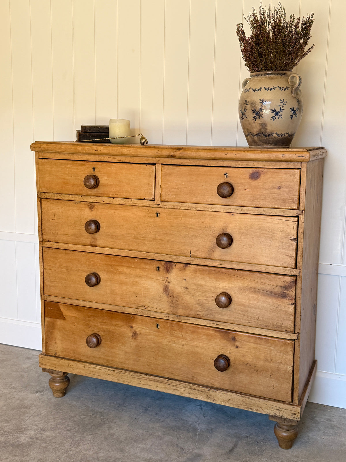 Antique English Chest of Drawers