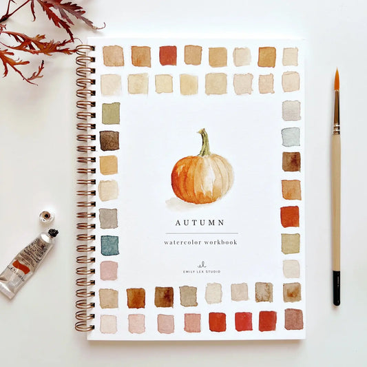 Watercolor Workbooks by Emily Lex